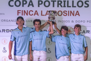 Pilarchico Polo Champange won the Potrillos Cup
